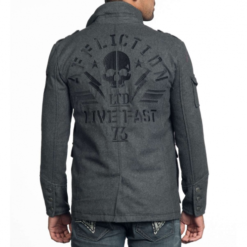 Affliction Lost Rebel Blazer half coat price